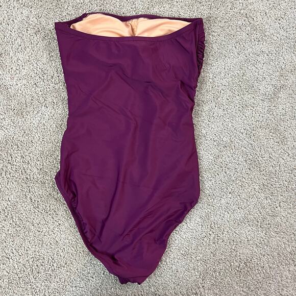 J. Crew Ruched bandeau one-piece swimsuit - Picture 8 of 8